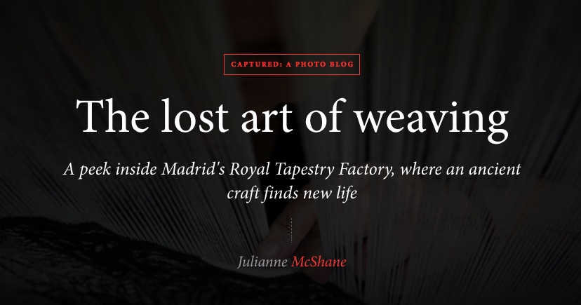 rug weaving
